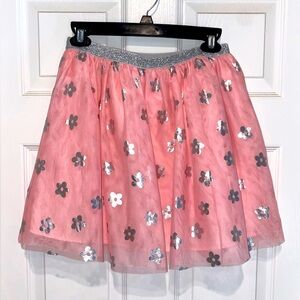 Carter’s pink flower skirt. Size L 10-12